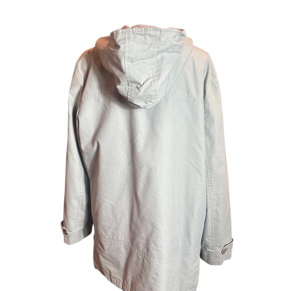 London Fog Barn Coat Light Green Size Large - Picture 3 of 9